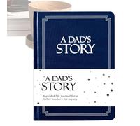 Legacy Memoir Diary, Guided Reflection Journal, Prompted Writing with Structured Pages, Emotional Life Record Book, Heritage Memory Diary with Classic Style, Parent Gift Journal for Special Occasions