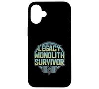 Legacy Monolith Survivor Funny Software Developer Case for iPhone 16 Plus