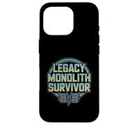 Legacy Monolith Survivor Funny Software Developer Case for iPhone 16 Pro