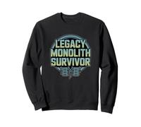 Legacy Monolith Survivor Funny Software Developer Sweatshirt