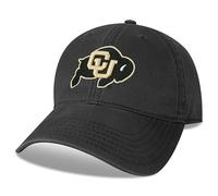 Legacy NCAA Officially Licensed Baseball Hat, Lightweight Cap for Unisex, EZA, One Size Fits Most, Adjustable Fabric Closure Black