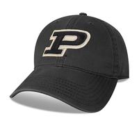 Legacy NCAA Officially Licensed Baseball Hat, Lightweight Cap for Unisex, EZA, One Size Fits Most, Adjustable Fabric Closure Black