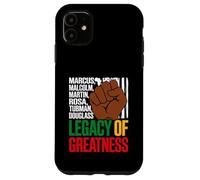 Legacy Of Greatness Heroes In Black History Pan Africanism Case for iPhone 11