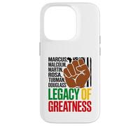 Legacy Of Greatness Heroes In Black History Pan Africanism Case for iPhone 14 Pro