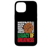 Legacy Of Greatness Heroes In Black History Pan Africanism Case for iPhone 15