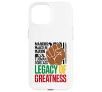 Legacy Of Greatness Heroes In Black History Pan Africanism Case for iPhone 15