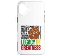 Legacy Of Greatness Heroes In Black History Pan Africanism Case for iPhone 16 Plus