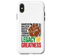 Legacy Of Greatness Heroes In Black History Pan Africanism Case for iPhone X/XS