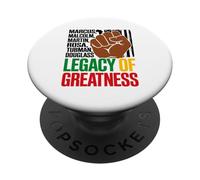 Legacy Of Greatness Heroes In Black History Pan Africanism PopSockets Adhesive PopGrip