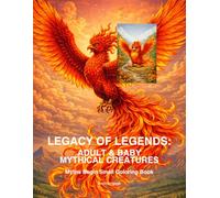 LEGACY OF LEGENDS: ADULT & BABY MYTHICAL CREATURES: Myths Begin Small Coloring Book