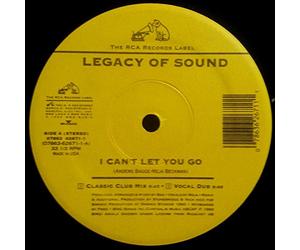 Legacy of Sound - I Can't Let You Go [VINYL]