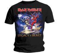 Legacy of the Beast Fight T Shirt Iron Maiden Black L