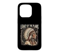 Legacy of the Plains Native American Warrior Chief Case for iPhone 15 Pro