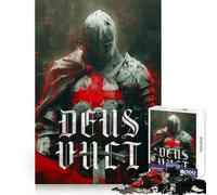Legacy of The Templars Jigsaw Puzzles for Adults 1000 Pieces Sharp Mind Bright Color Family Activity Wall Art (50x75cm)