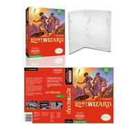 Legacy of the Wizard NES Replacement Universal Game Case Box + Cover Art Work Only