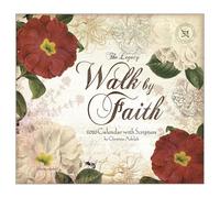 Legacy Publishing Group 2026 Wall Calendar 12-Month Schedule Organizer 12 x 13 Inch Paper With Brass Grommet Walk By Faith