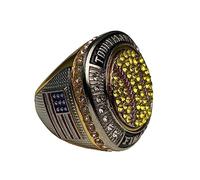 Legacy Rings 1 or 12 Pack Softball Baseball Championship Trophy Ring Tournament Champions or Finalists Gold-Tone Yellow (12, Finalist Gold, 10)