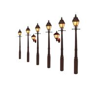 Legacy Skyline LML-VPGMR Taper Post Gas Lamp LMS Maroon (Value Pack) OO Gauge