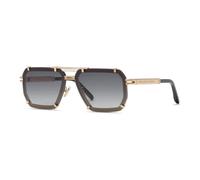 Legacy Sunglasses Squadrata Gold - unisex - Philipp Plein - Sunglasses - Yellow - 64 MM - Accessories 64 MM
