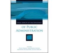 Legal Aspects of the Efficiency of Public Administration