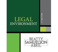 Legal Environment