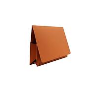 Legal Filing - Ref 713047 Probate Wallet, Box of 25, Made from 315gsm Strong Recycled Manilla, Will Hold A4 & Foolscap Documents, 35 x 24 cm in Size, Orange