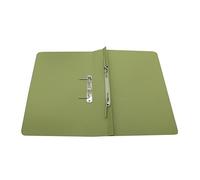Legal Filing - Ref 713452 Gemini Spring Files/Folders, Metal Spring Mechanism, Box of 25, Made from 315gsm Strong Recycled Manilla, Will Hold A4 & Foolscap Documents, 35 x 24 cm in Size, Green