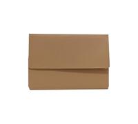 Legal Filing - Ref 713701 1/2 Flap Document Wallet, Box of 50, Made from 250gsm Strong Medium Weight Recycled Manilla, Holds A4 & Foolscap Documents, 35 x 24 cm, Buff