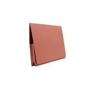 Legal Filing - Ref 713756 14x10 Wallet, Box of 50, Made from 315gsm Strong Recycled Manilla, Will Hold A4 & Foolscap Documents, 37 x 25 cm in Size, Pink