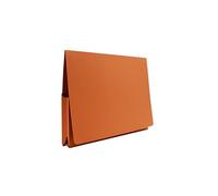 Legal Filing - Ref 713798 14x10 Wallet, Box of 50, Made from 315gsm Strong Recycled Manilla, Will Hold A4 & Foolscap Documents, 37 x 25 cm in Size, Orange
