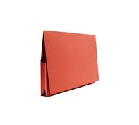Legal Filing - Ref 713842 14x10 Wallet, Box of 50, Made from 315gsm Strong Recycled Manilla, Will Hold A4 & Foolscap Documents, 37 x 25 cm in Size, Red