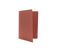Legal Filing - Ref 714136 1/2 Overlap File, Box of 100, Made from 315gsm Strong Heavy Weight Recycled Manilla, Holds A4 & Foolscap Documents, 35 x 24 cm, Pink