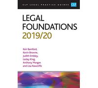 Legal Foundations 2019/2020