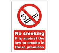 SECO by Stewart Superior SECO Prohibition Safety Sign No Smoking It Is
