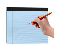 Legal Pads - 11 Inch Notepad | Paper Writing Pad - College Ruled 30 Sheet Perforated Notebook For Office School Meetings Case Notes Business And Study Use