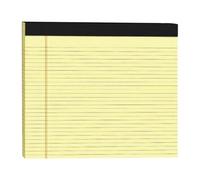 Legal Pads, Thick Smooth Sheets, 11x9.5 Inch, Lined Writing Pads, Legal Document Paper, Sturdy Backing Board, for Légal Practice Documentation, Academic Student Research