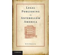 Legal Publishing in Antebellum America