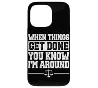 Legal Secretary Funny Legal Assistant Paralegal Case for iPhone 13 Pro