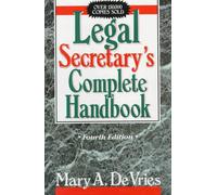 Legal Secretary's Complete Handbook