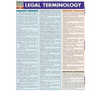 Legal Terminology (Quick Study: Law)