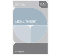 Legal Theory: 3 (Macmillan Law Masters)