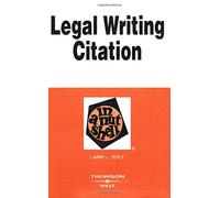 Legal Writing Citation in a Nutshell