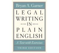 Legal Writing in Plain English, Third Edition by Bryan A. Garner - 9780226816548