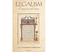 Legalism: Community and Justice – Oxford University Press