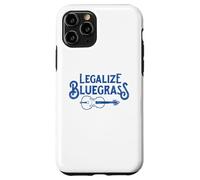 Legalize bluegrass! Funny Vintage Fiddle Violin Graphic Case for iPhone 11 Pro
