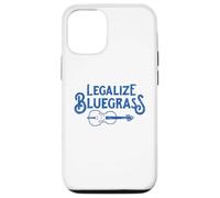 Legalize bluegrass! Funny Vintage Fiddle Violin Graphic Case for iPhone 12/12 Pro