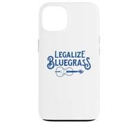 Legalize bluegrass! Funny Vintage Fiddle Violin Graphic Case for iPhone 13