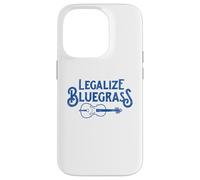 Legalize bluegrass! Funny Vintage Fiddle Violin Graphic Case for iPhone 14 Pro