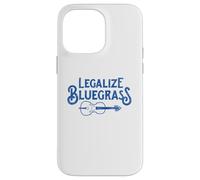 Legalize bluegrass! Funny Vintage Fiddle Violin Graphic Case for iPhone 14 Pro Max