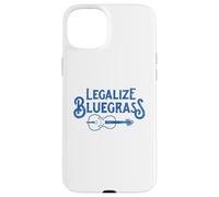 Legalize bluegrass! Funny Vintage Fiddle Violin Graphic Case for iPhone 15 Plus